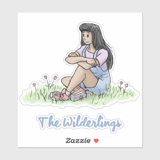 De Wilderlings Patel Sticker (Vel)