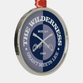 De wildernis (B&G) Metalen Ornament (Rechts)
