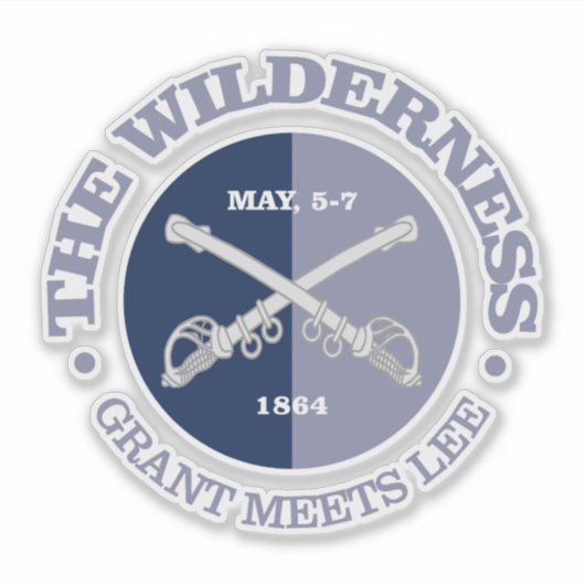 De wildernis (B&G) Sticker (Voorkant)