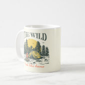 De wildernis voelt als thuis koffiemok (Voorkant links)