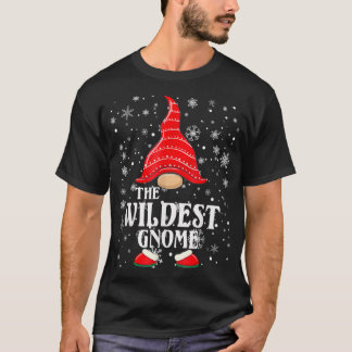 De Wildest Gnome Matching Familie Kerst T-shirt