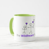 De Wildheart Foundation Mok (Voorkant links)