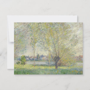 De Wilgen Claude Monet 1880 Briefkaart