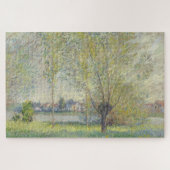 De wilgen Claude Monet 1880 Legpuzzel (Horizontaal)