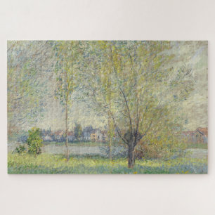 De wilgen Claude Monet 1880 Legpuzzel