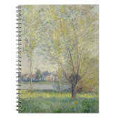 De wilgen Claude Monet 1880 Notitieboek (Voorkant)