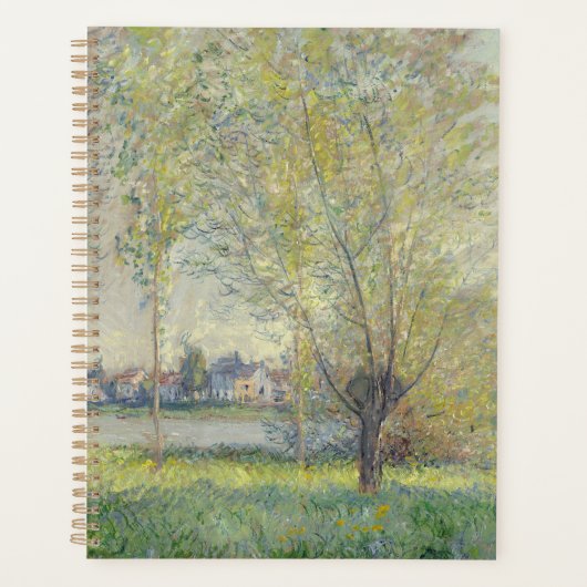 De wilgen Claude Monet 1880 Planner (Voorkant)