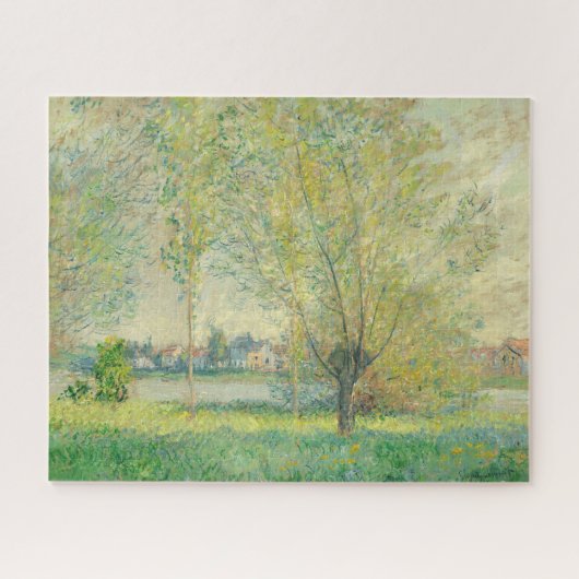 De Wilgen van Claude Monet Legpuzzel (Horizontaal)