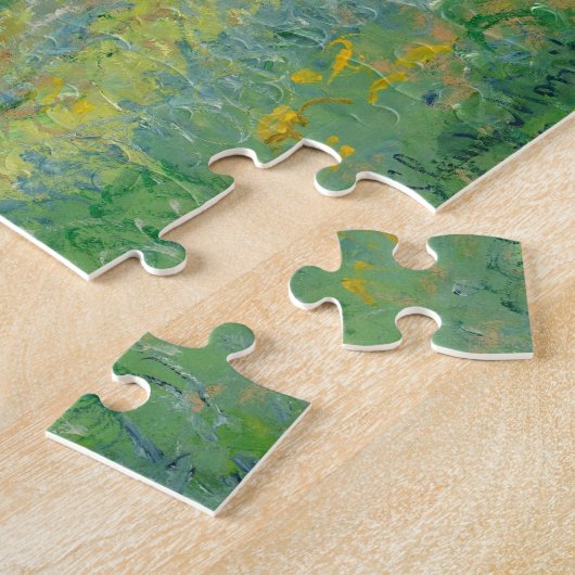 De Wilgen van Claude Monet Legpuzzel (Zijkant)