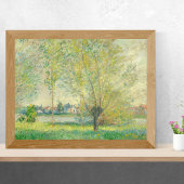 De Wilgen van Claude Monet Poster