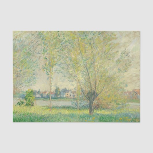 De Wilgen van Claude Monet Tissuepapier (Voorkant)