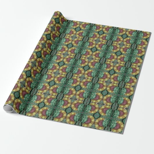 De William Morris Paper Wrap Collectie Cadeaupapier (Uitgerold)