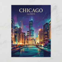 De Willis Tower USA Briefkaart
