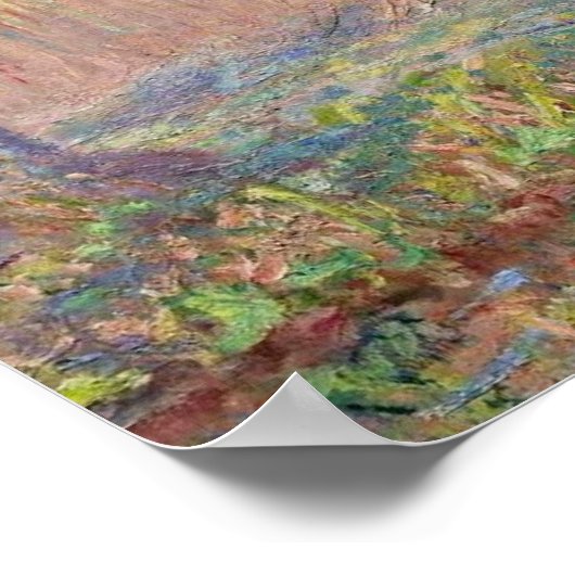 De Willows - Claude Monet Poster (Hoek)