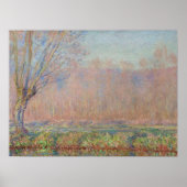 De Willows - Claude Monet Poster (Voorkant)