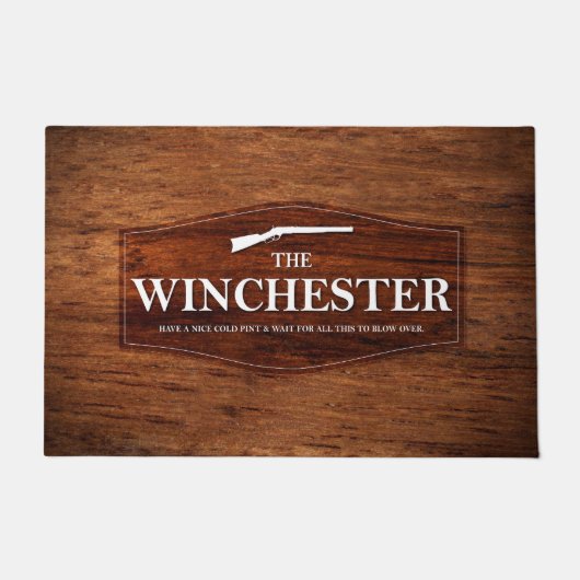 De Winchester pub deur mat (Voorkant)