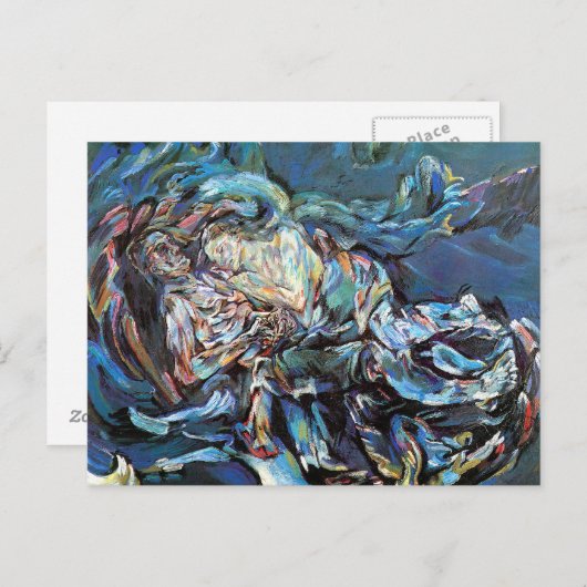 De wind (de Tempest) Briefkaart (Voorkant / Achterkant)