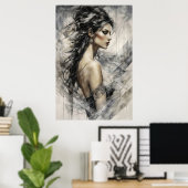 De Wind Muse Poster (Thuiskantoor)