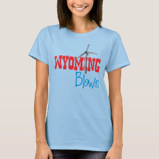 De wind Shows ons hoe dicht bij de rand wij zijn T-shirt