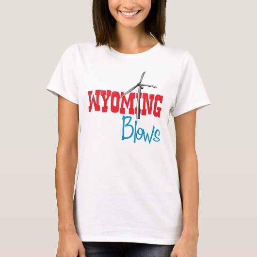 De wind Shows ons hoe dicht bij de rand wij zijn T-shirt (Voorkant)