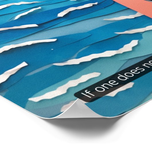 De wind van wijsheid: Stoic Insights door Chrysipp Poster (Hoek)