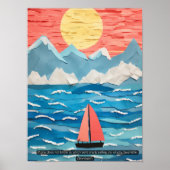 De wind van wijsheid: Stoic Insights door Chrysipp Poster (Voorkant)