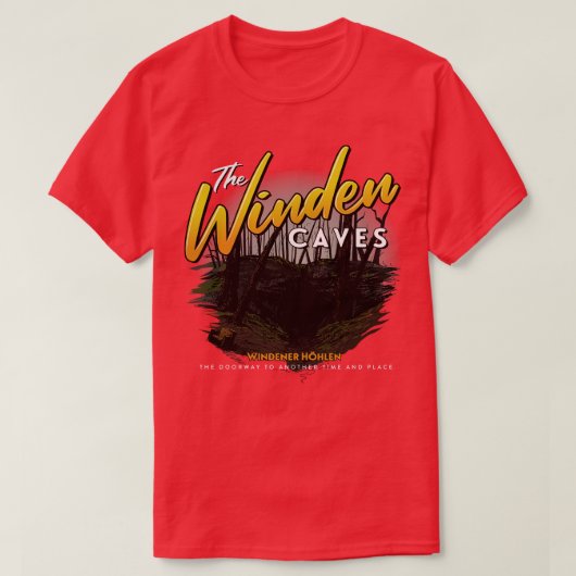De Winden Grotten T-shirt (Design voorkant)