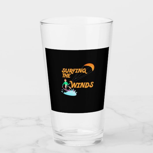 De winden overwinnen glas (Voorkant)
