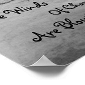 De winden van de Verandering Poster (Hoek)