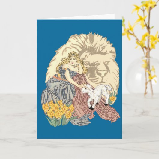 De Winden van maart Kaart (Gele Bloem)