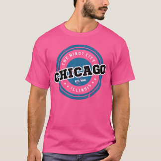 De winderige stad Chicago vriend T-shirt