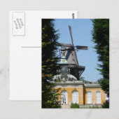 De Windmolen van Potsdam Briefkaart (Voorkant / Achterkant)