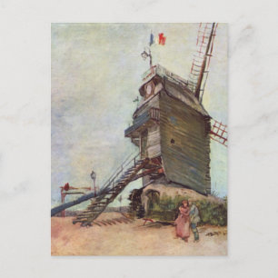 De windmolen - Vincent Van Gogh Briefkaart
