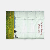 De windmolens van de Westerne ohio Fleece Blanket Deken (Voorkant (Horizontaal))
