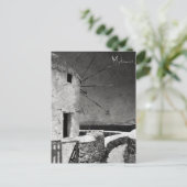 De windmolens van Mykonos 3 - Briefkaart (Staand voorkant)