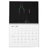 De Wine Wall Agenda - zwart en wijn Kalender (Mar 2027)