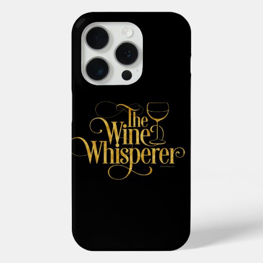 De Wine Whisperer Hoesje-Mate iPhone Case (Achterkant)