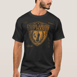 De Wing Chun-gedragsregels van het Ip-Man T-shirt