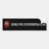De Wing Warrior bumper sticker (Voorkant)