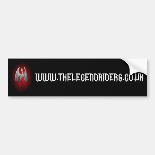 De Wing Warrior bumper sticker (Voorkant)
