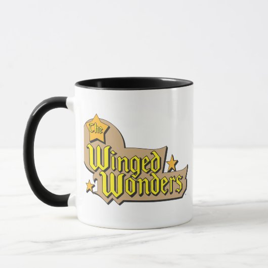 De Winged Wonders Logo Mok (Links)