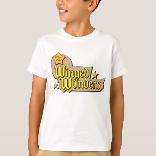 De Winged Wonders Logo T-shirt (Voorkant)