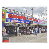 De winkel Shore Foto Afdruk (Voorkant)