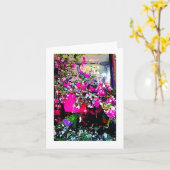 De Winkel van de bloem in de Kaart van de Nota van (Gele Bloem)