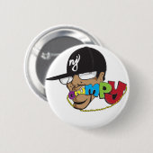 DE WINKEL VAN GRUMPY RONDE BUTTON 5,7 CM (Voorkant /achterkant)