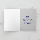 De Winkel van het Garen van de alpaca Bedankkaart (Binnen)