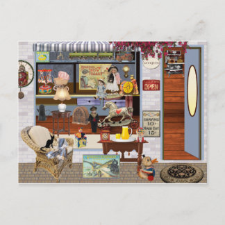 De Winkel van het speelgoed Briefkaart