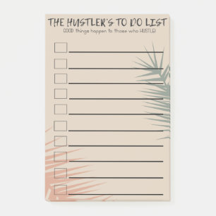 De winkelier moet een lijst maken post-it® notes