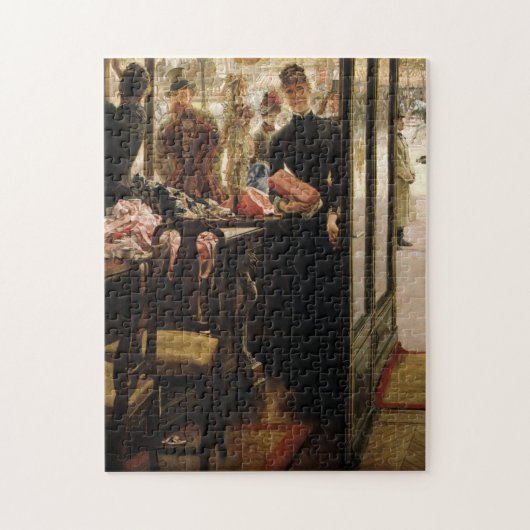 De Winkelmeisje - Tissot Legpuzzel (Verticaal)