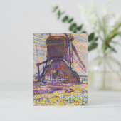 De Winkelmolen | Piet Mondriaan Briefkaart (Staand voorkant)